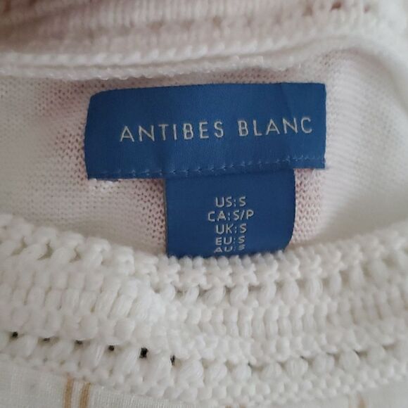 Antibes Blanc Linen Top  - Picture 2 of 6